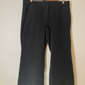 J. Crew Teddie Black Trousers